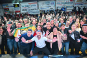 ABRAHAM GALO MOSTRÓ MUSCULATURA POLÍTICA EN EL CIERRE DE CAMPAÑA DE PROVINCIAS UNIDAS EN EL DEPARTAMENTO UNIÓN