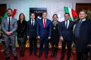 LLARYORA RATIFICÓ SU APOYO A LAS INSTITUCIONES DE BELL VILLE EN LOS FESTEJOS DEL TEATRO COLISEO Y LA SOCIEDAD ITALIANA