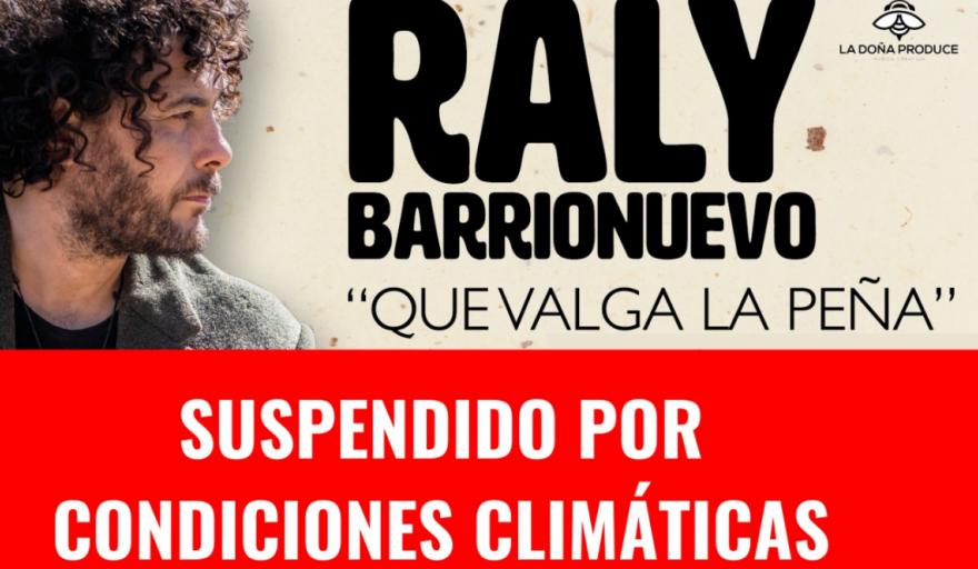 EL SHOW DE RALY BARRIONUEVO EN BELL VILLE VUELVE A POSPONERSE